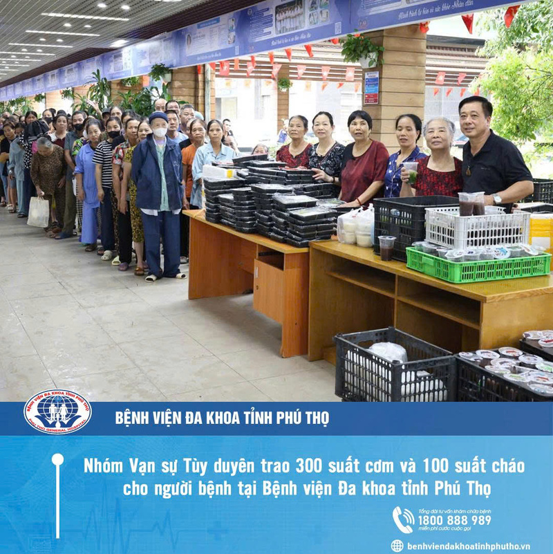 Tổng kết các hoạt động thiện nguyện tại Bệnh viện Đa khoa tỉnh Phú Thọ từ ngày 09/9 đến 15/9/2026 8