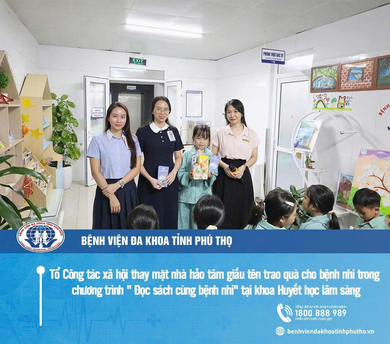 Tổng kết các hoạt động thiện nguyện tại Bệnh viện Đa khoa tỉnh Phú Thọ từ ngày 23/9 đến 29/9/2026 13